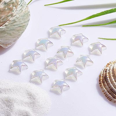 ABS Plastic Beads FIND-BC0003-04-1