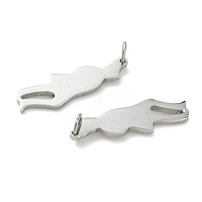 304 Stainless Steel Pendants LS-STAS-P423-03P-1