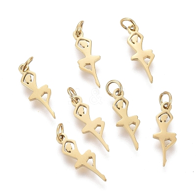 Ion Plating(IP) 304 Stainless Steel Pendants X-STAS-H100-23G-B-1