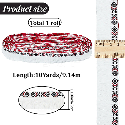 10 Yards Polyester Ribbon OCOR-GF0005-86A-1