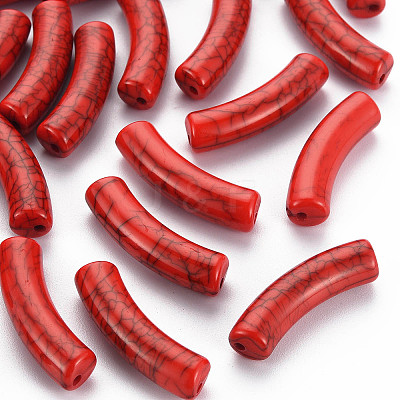 Opaque Crackle Acrylic Beads X1-MACR-S372-002N-009-1