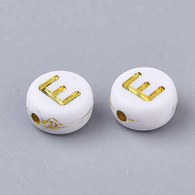 Plating Acrylic Beads X-PACR-R242-01E-1