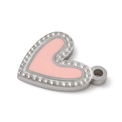 304 Stainless Steel Enamel Charms STAS-K312-05B-P-1