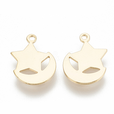 Brass Charms X-KK-Q750-058G-1