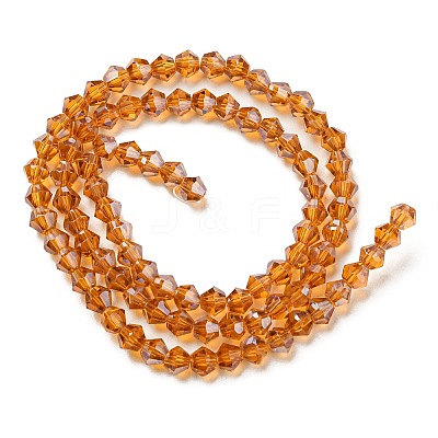 Transparent Electroplate Glass Beads Strands LS-EGLA-A039-T2mm-A28-1