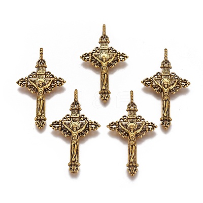 Tibetan Style Alloy Pendants LS-PALLOY-J050-01AG-RS-1