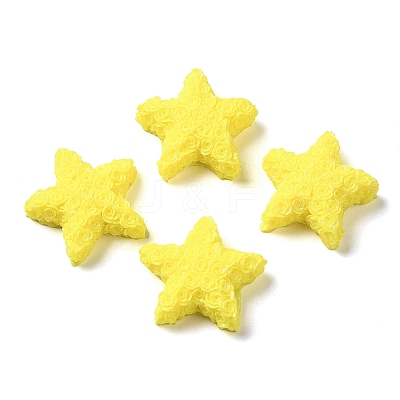 Opaque Resin Cabochons RESI-C024-03F-1