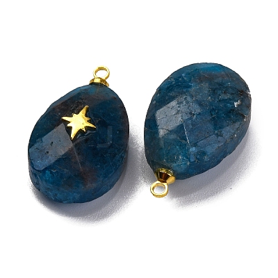 Natural Apatite Pendants X-G-B089-01G-03-1