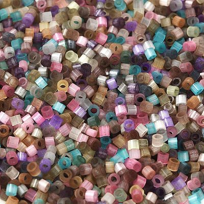 Glass Bugle Beads SEED-B001-03A-06-1