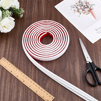 PVC Self-Adhesive Flexible Molding Trim AJEW-WH20064-72-1