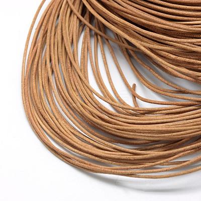Spray Painted Cowhide Leather Cords WL-R001-1.5mm-05-1