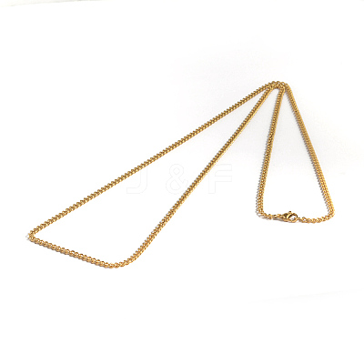 Ion Plating(IP) 304 Stainless Steel Necklaces NJEW-F201-13G-1