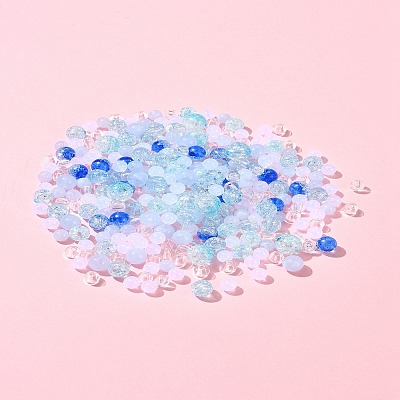 DIY Round Acrylic Beads Bracelets Making Kits DIY-FS0007-02A-1