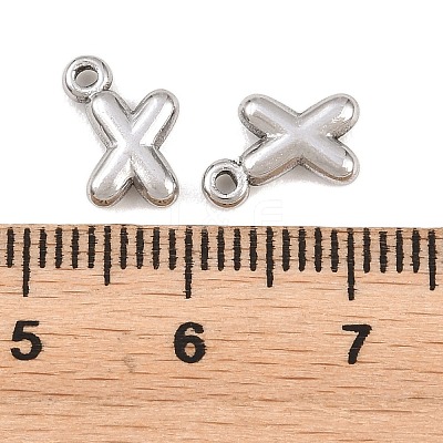 304 Stainless Steel Pendants STAS-S186-12X-P01-1