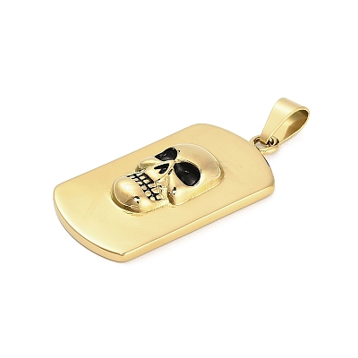 304 Stainless Steel Enamel Pendants STAS-Z126-01G-1