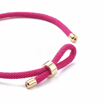 Braided Nylon Cord Bracelet Making MAK-A017-D01-12G-1