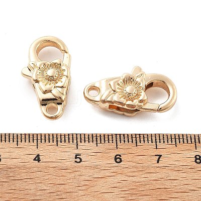 Brass Lobster Claw Clasps KK-R216-18B-KCG-1