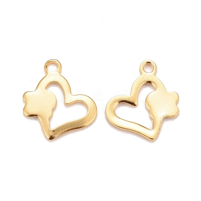 201 Stainless Steel Charms STAS-K217-65G-1