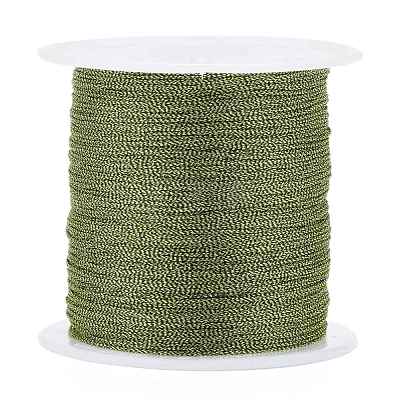 Polyester Braided Metallic Thread OCOR-I007-B-40-1