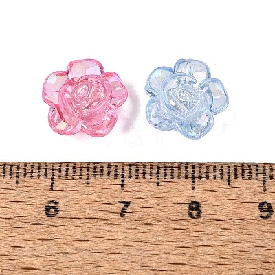 Transparent Plastic Beads KY-N025-35-1