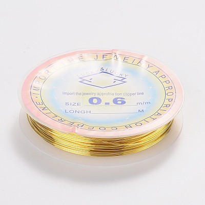 Copper Jewelry Wire CWIR-CW0.6mm-07-1
