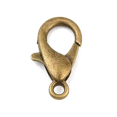 Zinc Alloy Lobster Claw Clasps E106-AB-NR-1