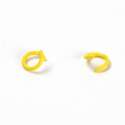 Baking Paint Metal Open Jump Rings LS-FIND-TAC0001-24H-1