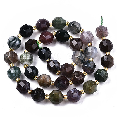 Natural Indian Agate Beads Strands G-T131-77B-1