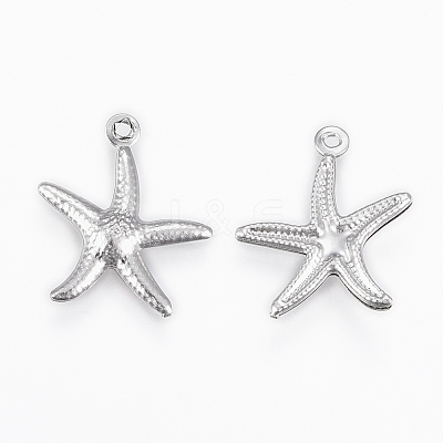 Tarnish Resistant 304 Stainless Steel Pendants A-STAS-P175-33P-1