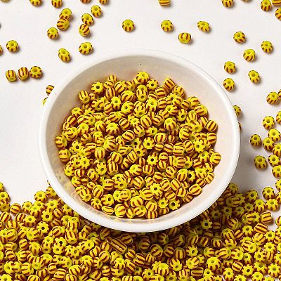 6/0 Opaque Colours Seep Glass Seed Beads X-SEED-F003-04A-01-1