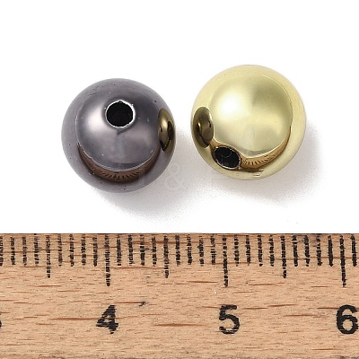 Plated Acrylic Beads OACR-H123-01A-1