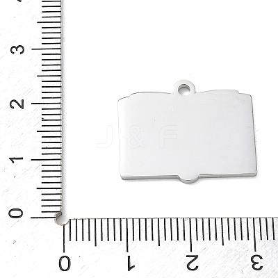 304 Stainless Steel Pendants SA-CBAE115-17P-1