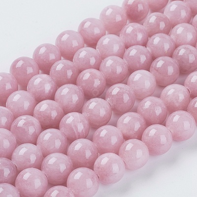 Natural Yellow Jade Beads Strands G-G598-10mm-YXS-05-1