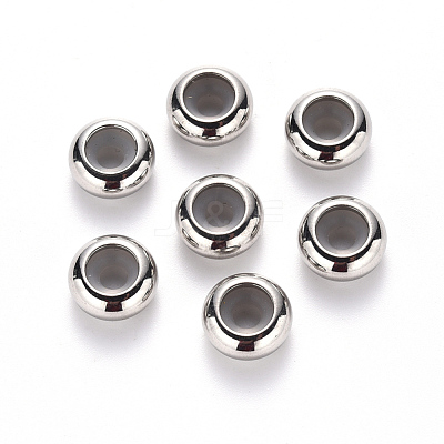 202 Stainless Steel Beads STAS-S103-19P-1