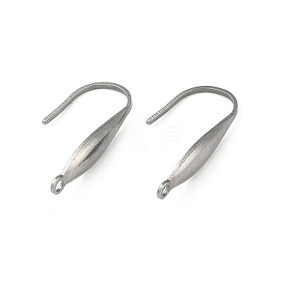 304 Stainless Steel Ear Wire Accessory STAS-Q336-12B-P-1