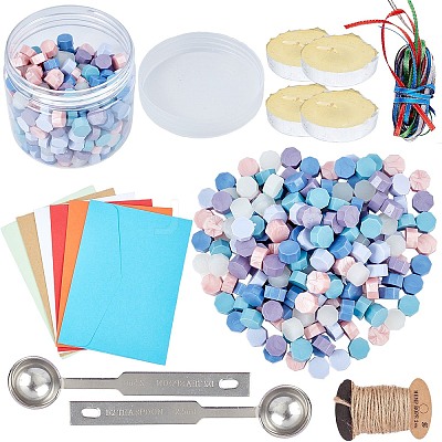 Sealing Wax Beads Wax Seal Kit DIY-CP0003-46C-1