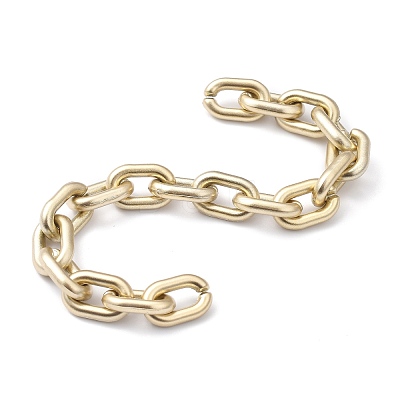 Handmade Spray Painted CCB Cable Chains AJEW-JB00719-02-1