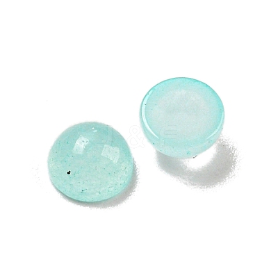 Natural White Jade Dyed Cabochons G-H309-03-30-1