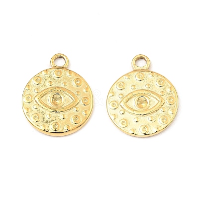 304 Stainless Steel Pendants Rhinestone Settings STAS-A089-12G-1