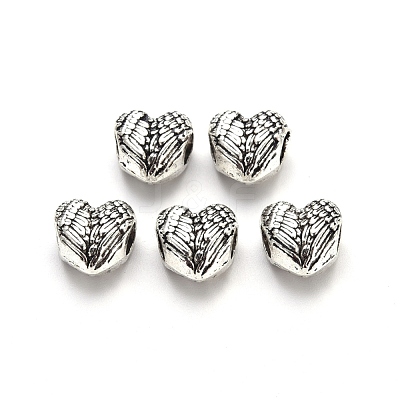 Tibetan Style Alloy European Beads TIBE-N006-84AS-LF-1