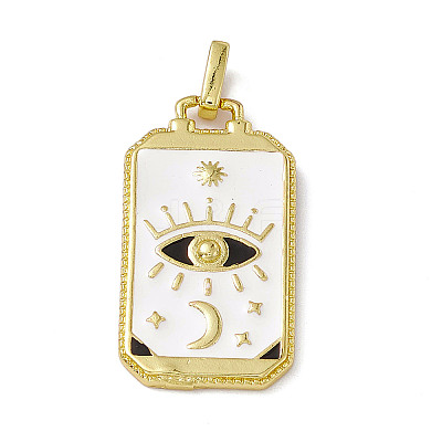 Alloy Enamel Pendants ENAM-D042-01H-1