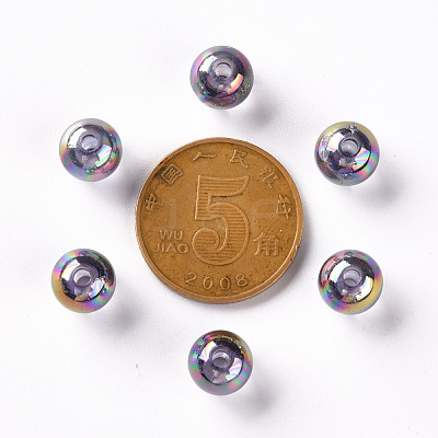 Transparent Acrylic Beads MACR-S370-B8mm-769-1