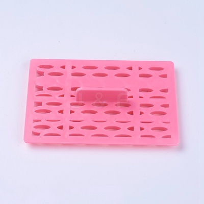Food Grade Plastic Cookie Printing Moulds DIY-K009-49A-1