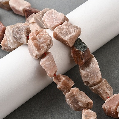 Natural Sunstone Beads Strands G-S386-C01-1