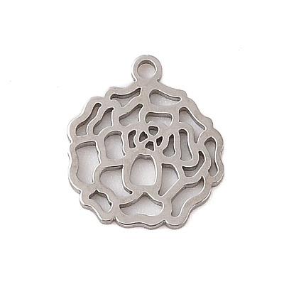 304 Stainless Steel Pendants STAS-S139-06P-05-1
