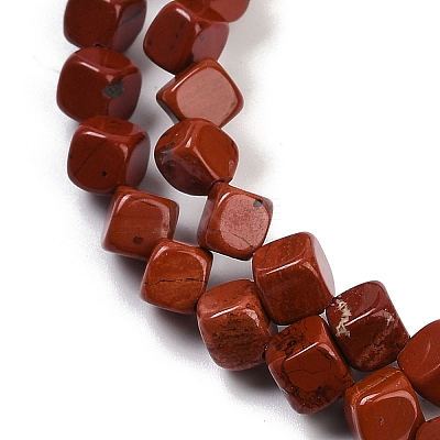 Natural Red Jasper Beads Strands G-A257-A22-01-1