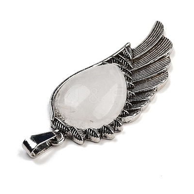 Natural Quartz Crystal Big Pendants G-G112-02AS-02-1