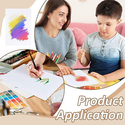 50Pcs Paper Drawing Paper DIY-WH0816-028A-1