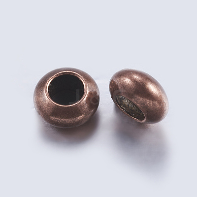 Brass Beads KK-K197-32R-1