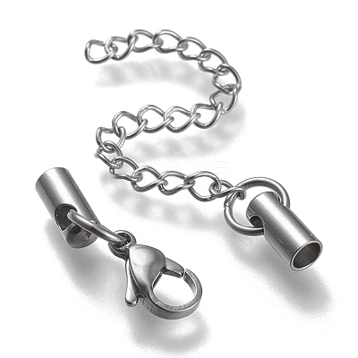 Tarnish Resistant 304 Stainless Steel Curb Chain Extender STAS-K195-29P-02-1